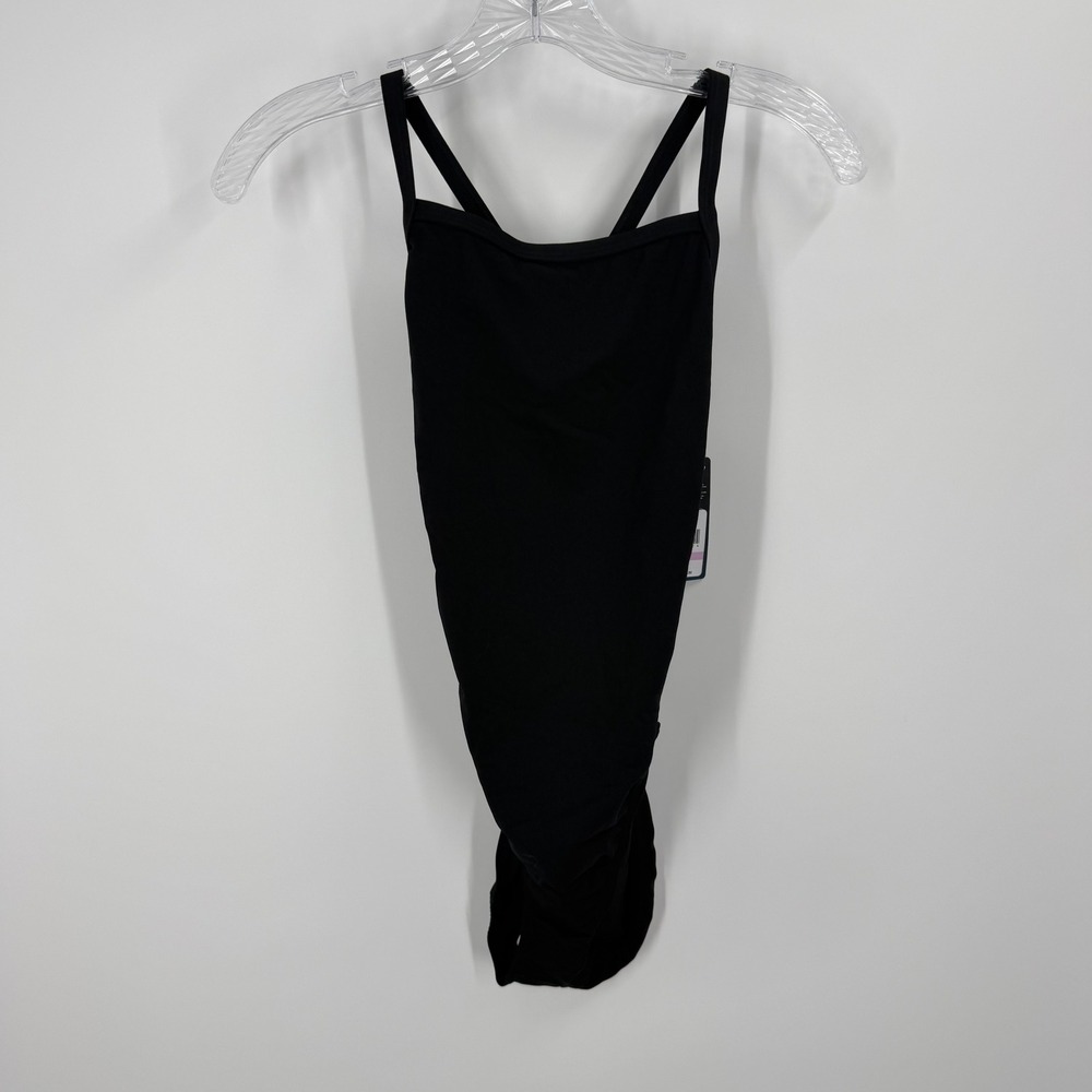 Speedo Endurance+ Swimsuit Women 6/32 Black Crossback One Piece
